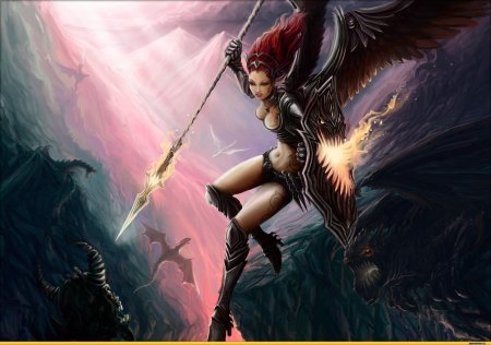 Воительница валькирия