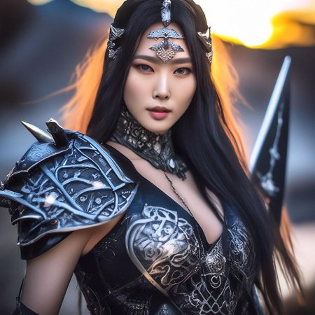 Девушка в доспехах