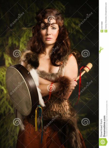 Фотосессия с бубном