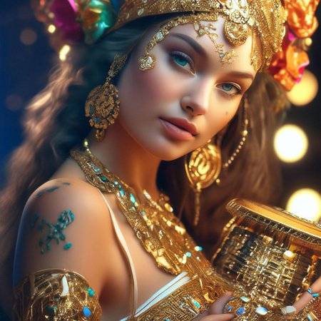 Красива девушка