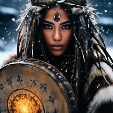 Девушка шаманка