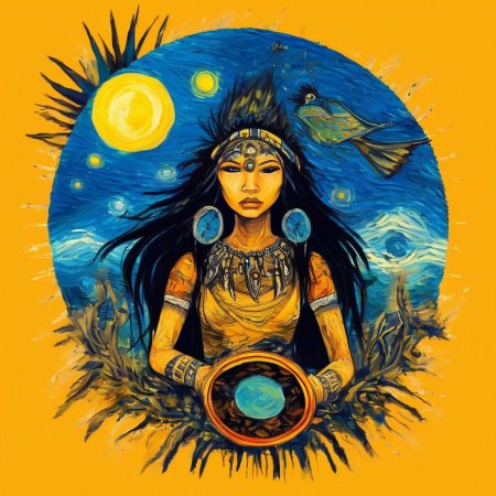 Шаман девушка