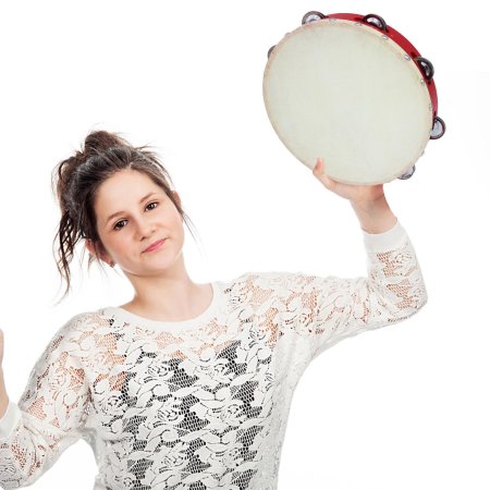 Бубен ударный музыкальный инструмент