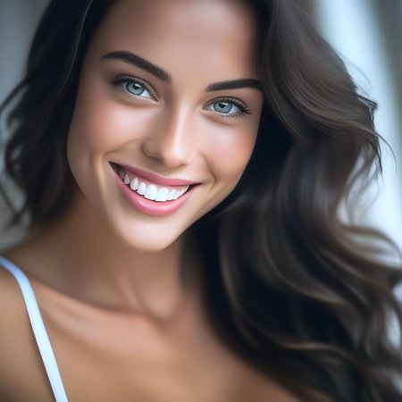 Красивая девушка брюнетка