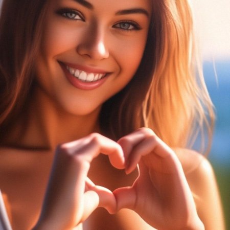 Красива девушка