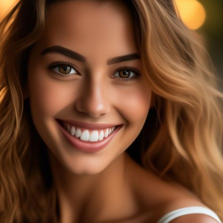 Женская улыбка