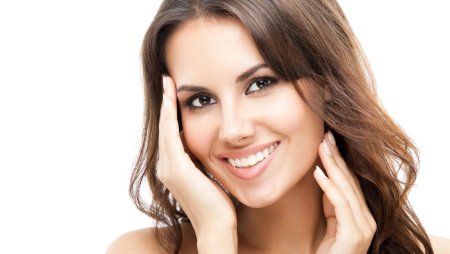 Лицо красивой женщины