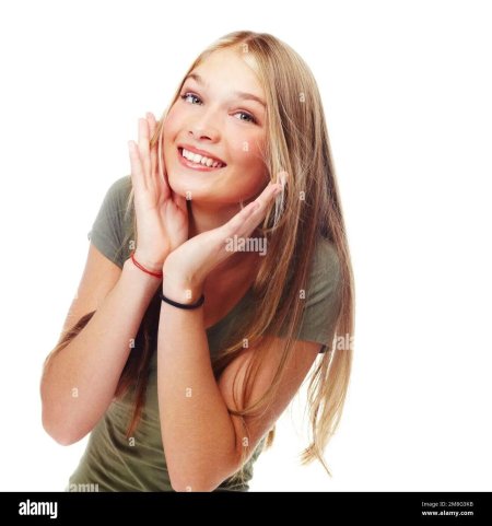 Красивая девушка подросток