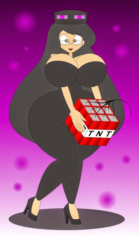 Майнкрафт Enderwoman