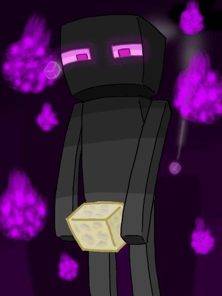 Эндермен из майнкрафт