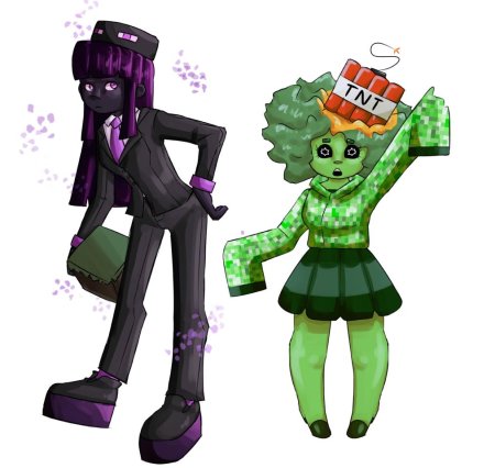 Enderman Дженни