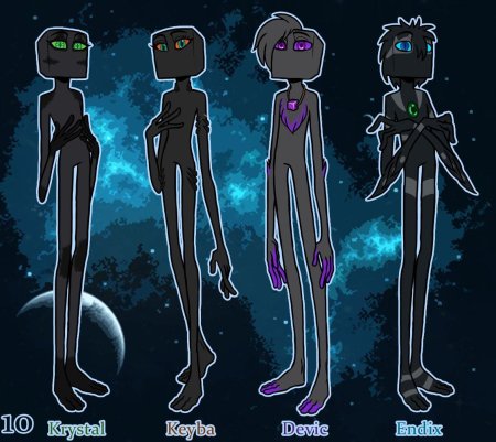 Эндермен и стив арт