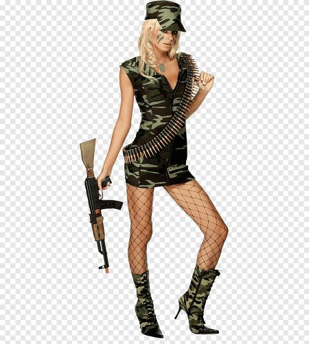 Эротический военный костюм