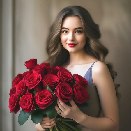 Девушка роза