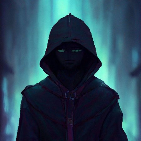 Одинокий парень в капюшоне