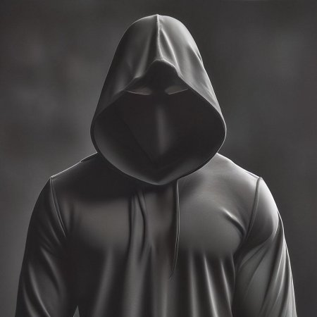 Чел в капюшоне без лица