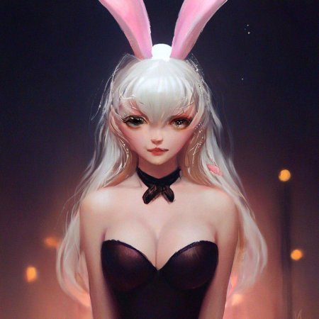 Девочка зайка