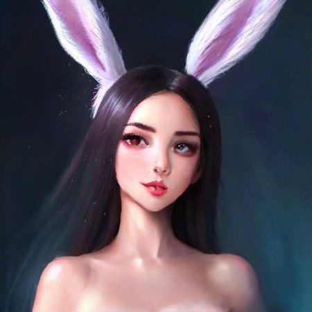 Девочка кролик