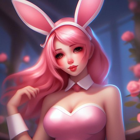 Девочка зайчик