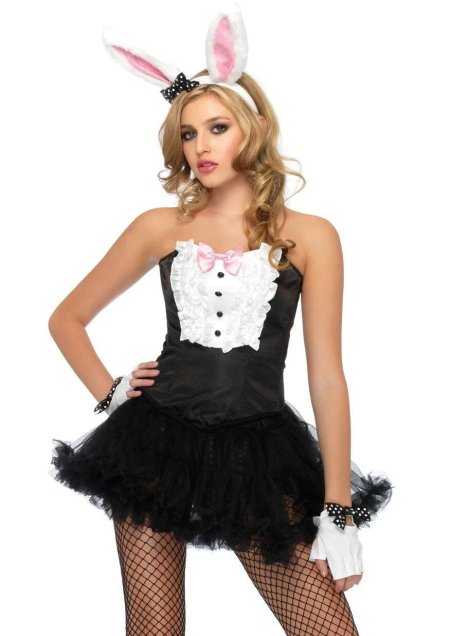 Костюм зайца женский