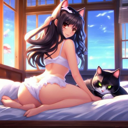 Сексуальная аниме тянка