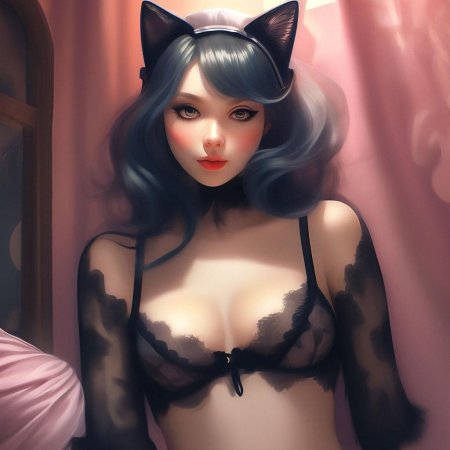 Кошко девочка +