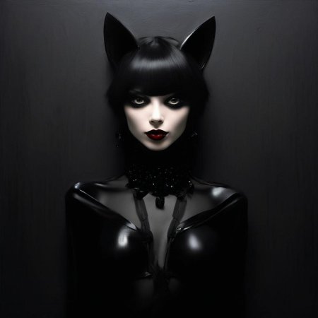 Макияж готический