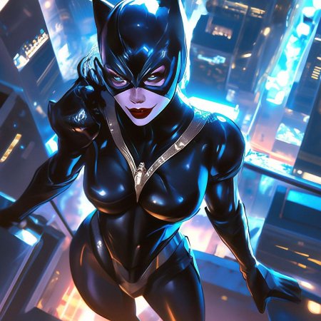 Женщина кошка супергерой