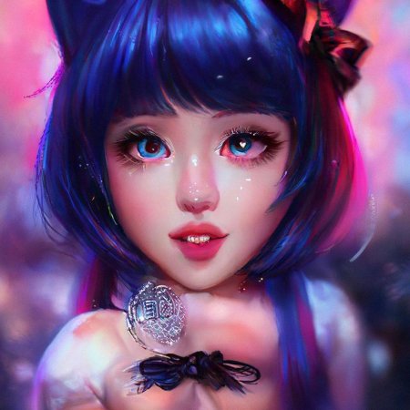 В стиле аниме