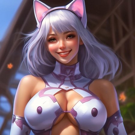 Кошечка девушка