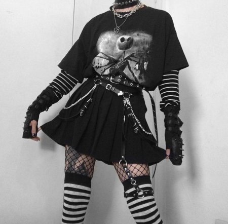 Goth outfit Грандж