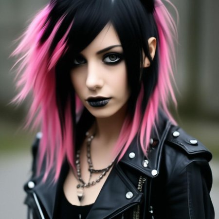 Эмо девушка