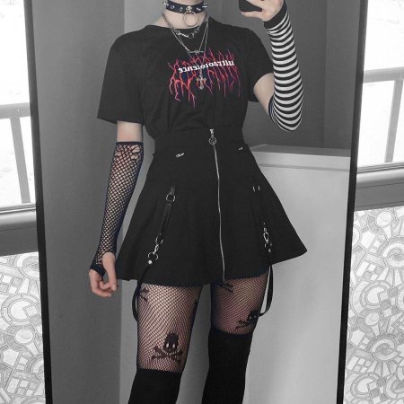 Goth outfit грандж одежда