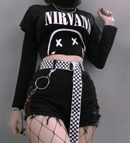 Стиль эмо одежда