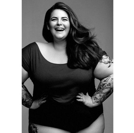 Модель Plus-Size Кэндис Хаффин