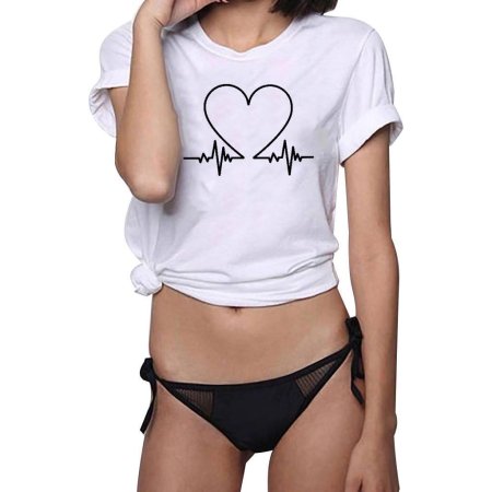 Футболки с принтом женские