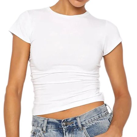 Укороченная футболка