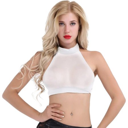 Прозрачный топик женский