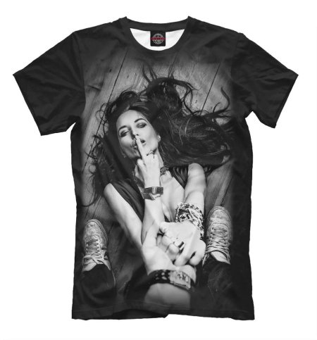 Футболка девушка