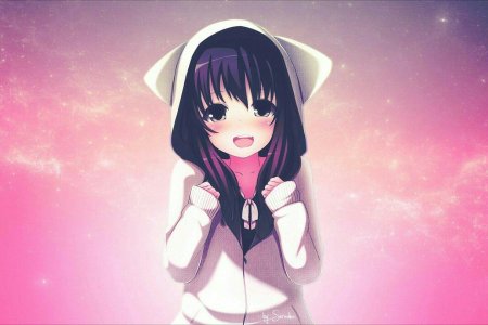 Аватарка аниме девушка