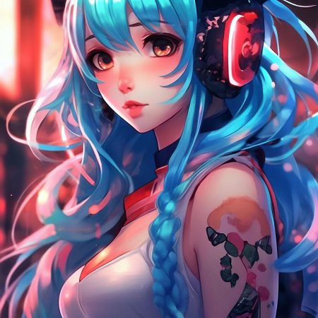 Аниме девушек