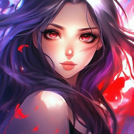 Аниме красивая