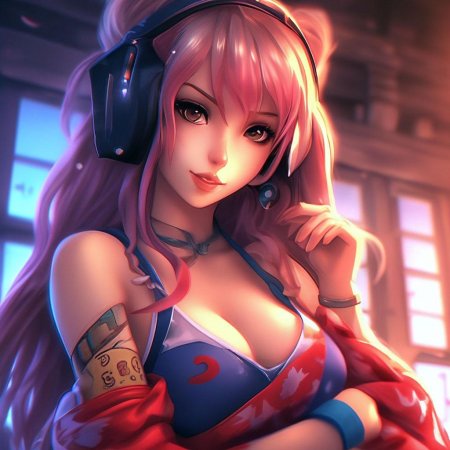 Аниме девушка красивая