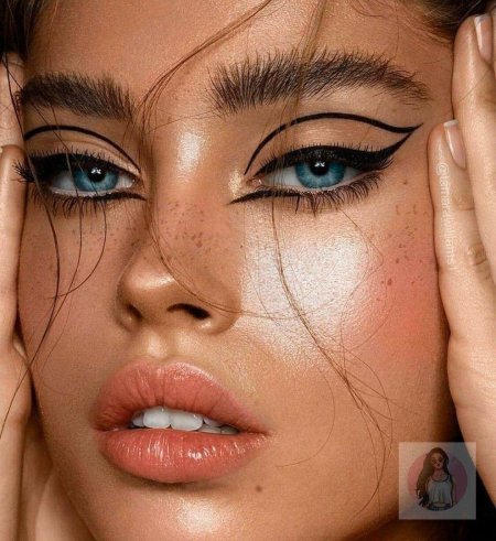 Яркий макияж глаз