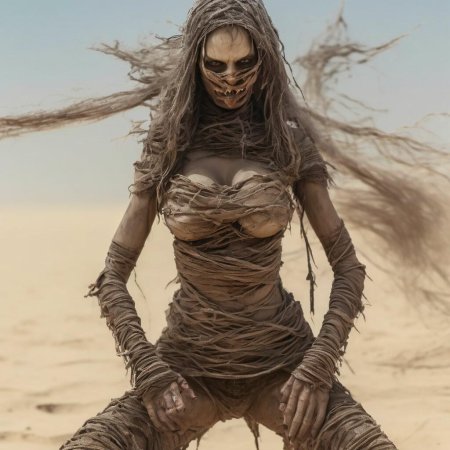 Мумия женщина