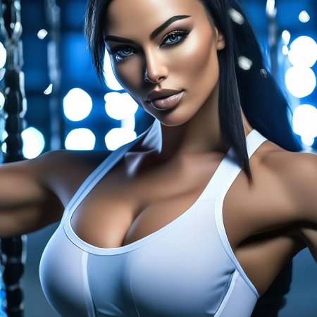 Яркие макияж