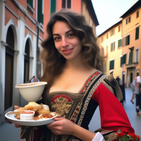 Итальянская девушка