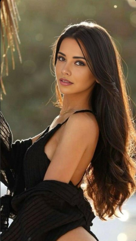 Брюнетка красотка