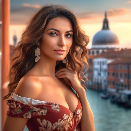 Красива девушка