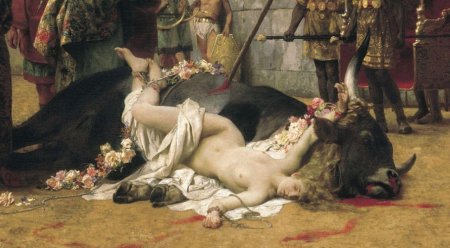 Христианская дирцея в цирке Нерона 1897